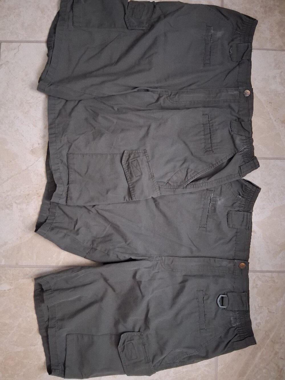 Set of 2 LAPG Shorts OD Green Size 36